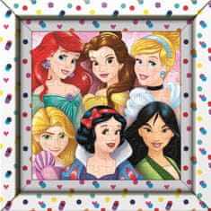 Clementoni Puzzle Frame Me Up: Disney hercegnők 60 darab