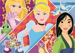 Clementoni Disney hercegnők puzzle 2x20 darab