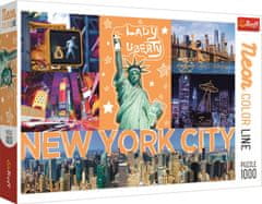 Trefl Puzzle Neon Color Line New York 1000 db