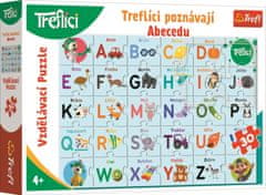 Trefl Puzzle Treflíci felismeri a 30 darabból álló ábécét