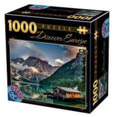 D-Toys Puzzle Lake Braies, Dél-Tirol 1000 db