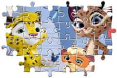 Clementoni Leo és Tig puzzle 3x48 darab