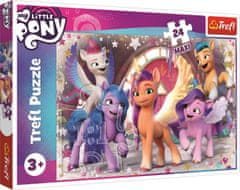 Puzzle My Little Pony: Boldog pónik MAXI 24 db
