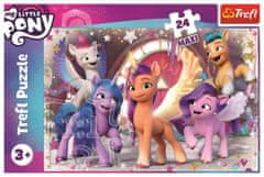 Trefl Puzzle My Little Pony: Boldog pónik MAXI 24 db