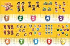 Trefl Oktató puzzle Számok Mancs őrjárat 20 darab