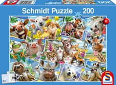 Schmidt Állatszelfi puzzle 200 darab