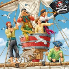 Ravensburger Pirate Adventures puzzle 3x49 darab