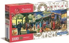 Clementoni Panoráma puzzle karácsonyi kollekció: Mikulás 1000 darab
