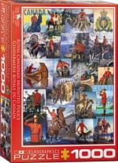 EuroGraphics Kirakós Royal Canadian Mounted Police - kollázs 1000 darab