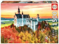 EDUCA Puzzle Autumn in Neuschwanstein 1500 db