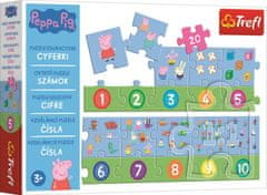 Trefl Oktató puzzle Számok Peppa Pig 20 darab