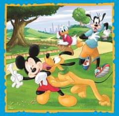 Trefl Puzzle Miki egér és barátai 3 az 1-ben (20,36,50 darab)