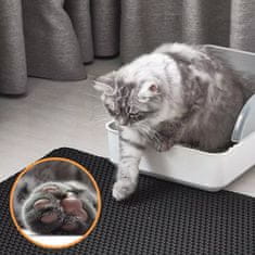 Mersjo Vízálló szőnyeg, macskaalom alomtálca alátét dupla réteggel