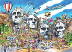 Cobble Hill DoodleTown puzzle: Mount Rushmore 1000 darab
