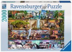 Ravensburger Vadon élő állatok királysága puzzle 2000 darab
