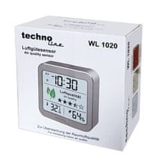 Technoline WL1020 CO2 kijelző / CO2 mérőműszer