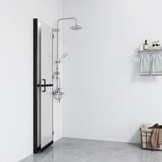 shumee ESG tejüveg összecsukható zuhanyfal 80 x 190 cm