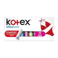 Kotex Sorb Super tamponok (Tampons) (Változat 32 ks)
