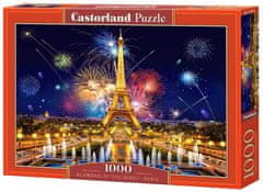 Castorland Káprázatosan szép éjszakai párizsi puzzle 1000 darab