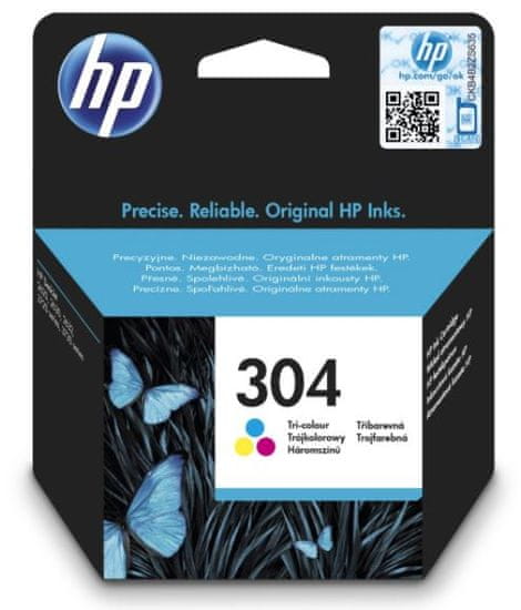 HP Tinta patron HP 304 (N9K05AE) CMY