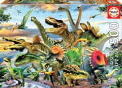 EDUCA Puzzle dinoszauruszok 500 darab