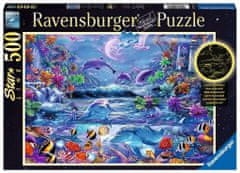 Ravensburger Világító puzzle Varázslatos telihold 500 darab
