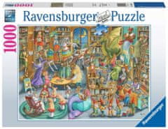 Ravensburger Rejtvény Éjfél a könyvtárban 1000 db
