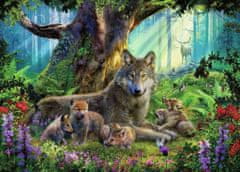 Ravensburger Puzzle Farkasok az erdőben 1000 db