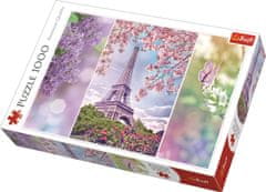 Trefl Puzzle Romantic: Tavasz Párizsban 1000 darab