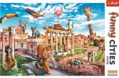 Trefl Rejtvény Vicces városok: Vad Róma 1000 darab