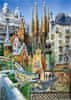 Miniatűr puzzle Kollázs A. Gaudí munkáiból 1000 darab