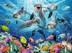 Ravensburger Puzzle delfinek a korallzátonynál 500 darab