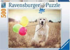 Ravensburger Labrador puzzle léggömbökkel 500 db