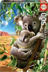EDUCA Puzzle Koala babával 500 darab