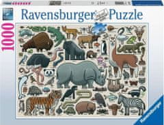 Ravensburger Puzzle Vadállatok 1000 db