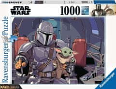 Ravensburger Puzzle Star Wars: The Mandalorian 1000 db