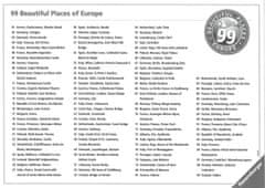 Ravensburger Rejtvény Európa 99 gyönyörű helye 3000 darab