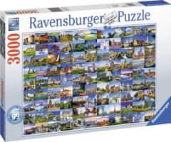 Ravensburger Rejtvény Európa 99 gyönyörű helye 3000 darab