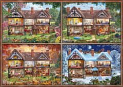 Schmidt Puzzle Cottage négy évszakban 2000 darab