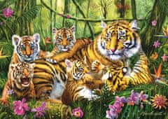 Trefl Puzzle Tigris család 500 db