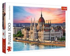 Trefl Puzzle Parlament épülete, Budapest 500 db
