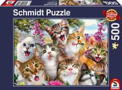 Schmidt Puzzle Cat szelfi 500 db