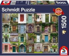 Schmidt Puzzle Door kollázs 1500 db