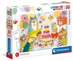Clementoni Puzzle Boldog születésnapot! 30 darab