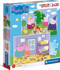 Clementoni Puzzle Peppa Pig 2x20 db