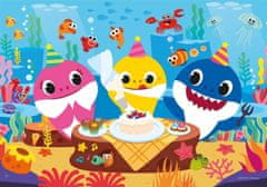 Clementoni Kétoldalas puzzle: Baby Shark – 60 darabos ünneplés