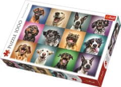 Trefl Puzzle Boldog kutyaportrék 1000 darab
