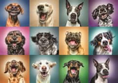 Trefl Puzzle Boldog kutyaportrék 1000 darab
