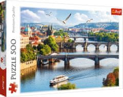 Trefl Puzzle Prágai hidak, Csehország 500 db