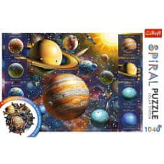 Trefl Spirál puzzle Naprendszer 1040 db